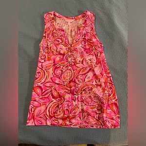 Lilly Pulitzer Button Tank